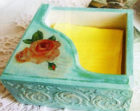 Салфетница Shabby